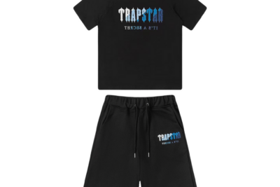 Trapstar Short Set Black