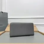Balenciaga Classic Continental Wallet Grey - Image 3