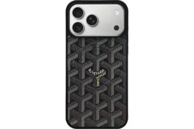 Goyard iPhone Case Black With Magsafe Design