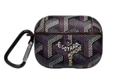 Goyard AirPod Case Black