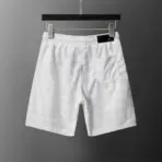 Amiri Towel Jacquard Casual Shorts White - Image 2