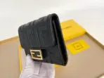 Fendi Bifold Small Wallet Black - Image 2