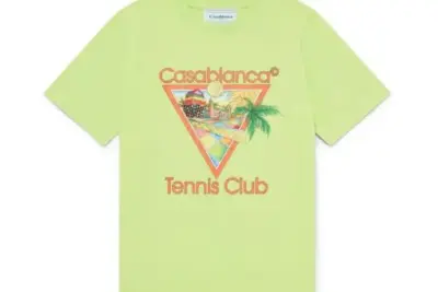 CASABLANCA Afro Cubism Tennis Club T-Shirt