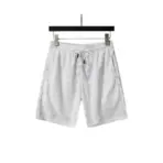 Amiri Towel Jacquard Casual Shorts White