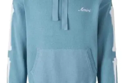 AMIRI Bones Hoodie Sky Blue