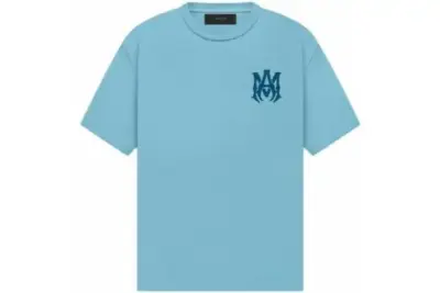 AMIRI MA Logo T-Shirt Blue
