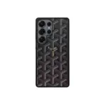 Goyard Samsung Case Black