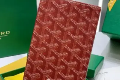 Goyard Saint Pierre Card Holder Wallet Red
