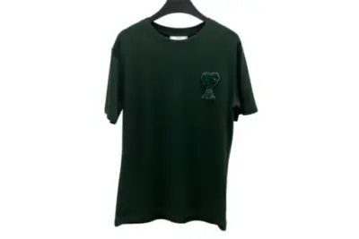 Ami Paris Short Sleeve T Shirt Green