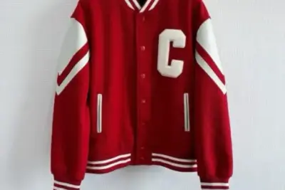 Celine Jacket Red And White