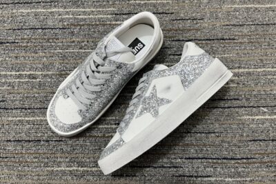 Golden Goose Leather Ball Star Sneakers White