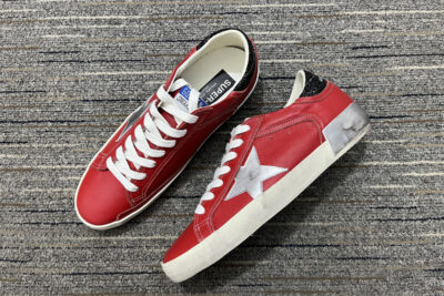 Golden Goose Super Star LTD Red Sneaker