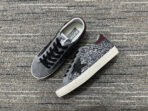 Golden Goose Super Star Glitter Upper Leather Star Silver/ Black/ Grey