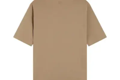 Ami Paris Pride Organic Cotton T-Shirt Beige