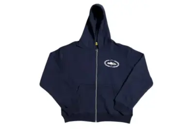 Corteiz Zipper Jacket Navy Blue