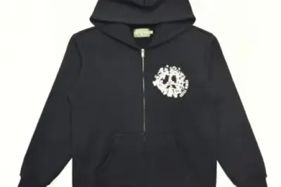 Denim Tears Zip Hoodie Black