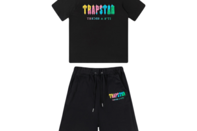 Trapstar Short Set Black