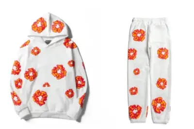 Denim Tears Flora Tracksuit White