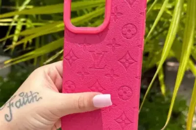 LV Hot Pink iPhone Case