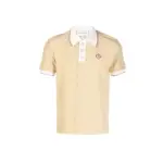 Casablanca monogram-jacquard polo top