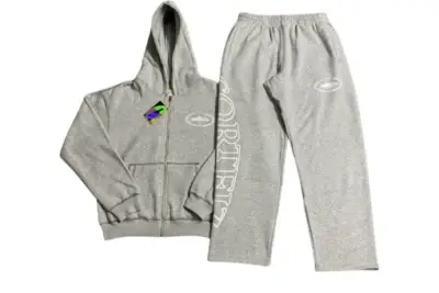 Corteiz Zipper Tracksuit Gray