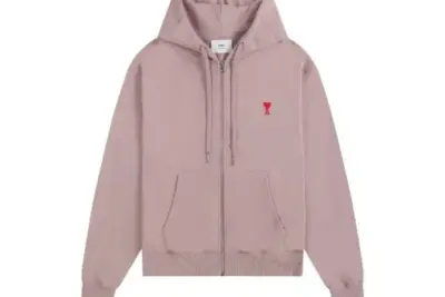 Ami Paris Hoodie Pink