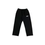 Corteiz Island Puff Print Sweatpant Black