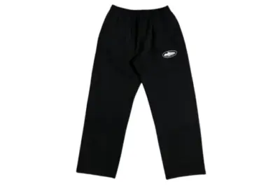 Corteiz Island Puff Print Sweatpant Black