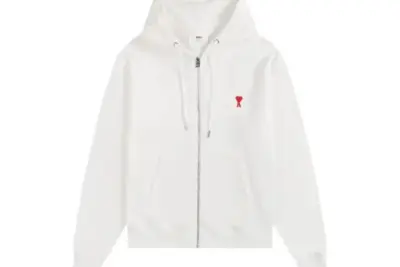 Ami Paris Hoodie White