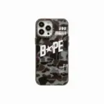 Bape iPhone Case Grey
