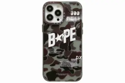 Bape iPhone Case Grey
