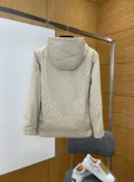 LV Monogram Puffer Jacket Beige - Image 2