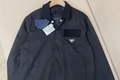 Prada Re-Nylon Blouson Jacket Black