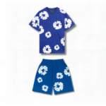 Denim Tears Short Set Blue