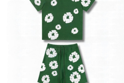 Denim Tears Short Set Green