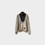 LV Damier Hybrid Half-Zip Workwear Pullover Multicolor
