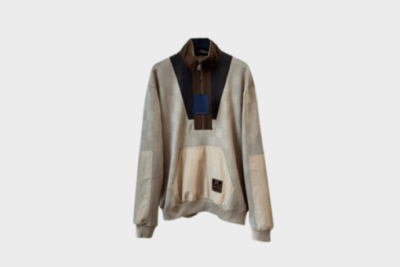 LV Damier Hybrid Half-Zip Workwear Pullover Multicolor