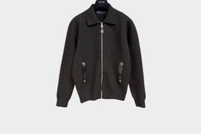 LV Knit Blouson Black