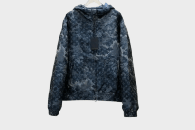 LV Monogram Tapestry Windbreaker Blue