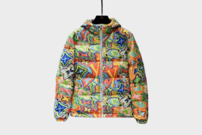 LV Puffer Jacket Multicolor