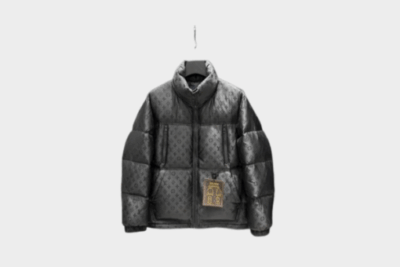 LV Down Puffer Jacket Black
