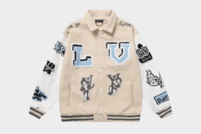 Louis Vuitton Bomber Bugs Bunny Varsity Cream