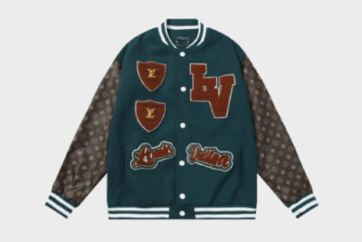Louis Vuitton Atelier Fight Camp Varsity Jacket Green