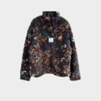 LV Reversible Fleece Blouson LV Leo Motif Jacket Multicolor