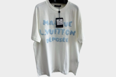 LV Logo T-shirt Green