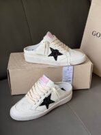 Golden Goose Ball Star Sabot Mule Sneakers White/Black - Image 2