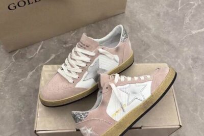 Golden Goose Ball Star Sneakers Pink