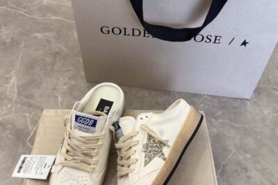 Golden Goose Ball Star Sabot Sneakers White