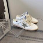 Golden Goose Ball Star Sabot Sneakers White - Image 4