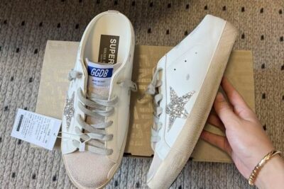 Golden Goose Ballstar Leather Upper Laminated Star Sneaker